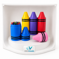 Contenedor de crayones