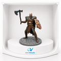 Figura Kratos en batalla