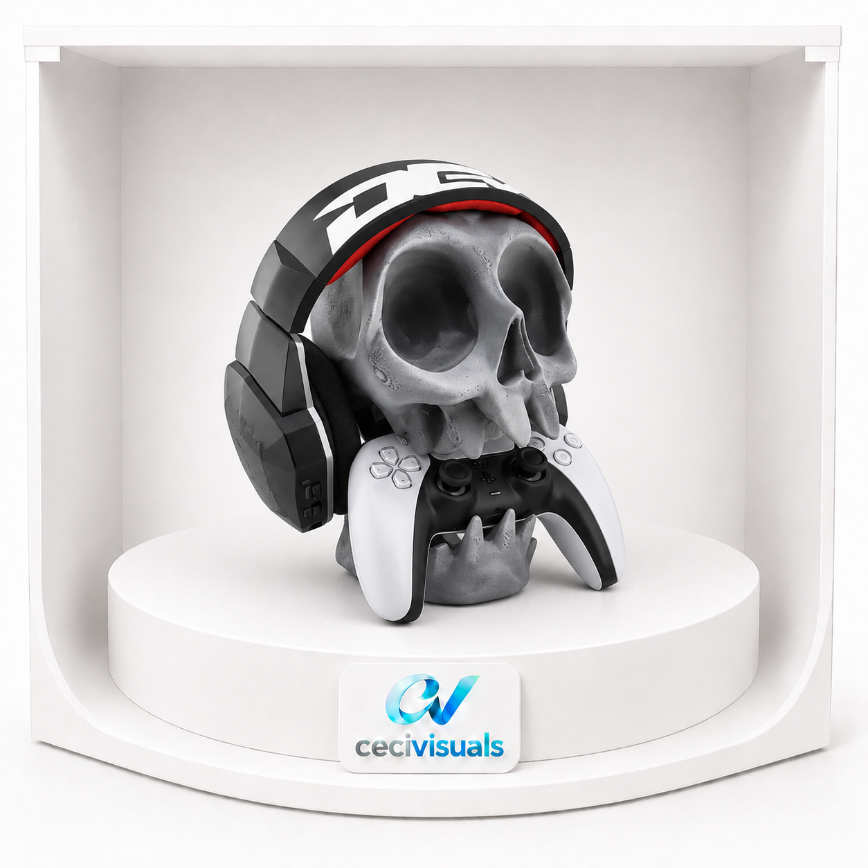 Soporte calavera