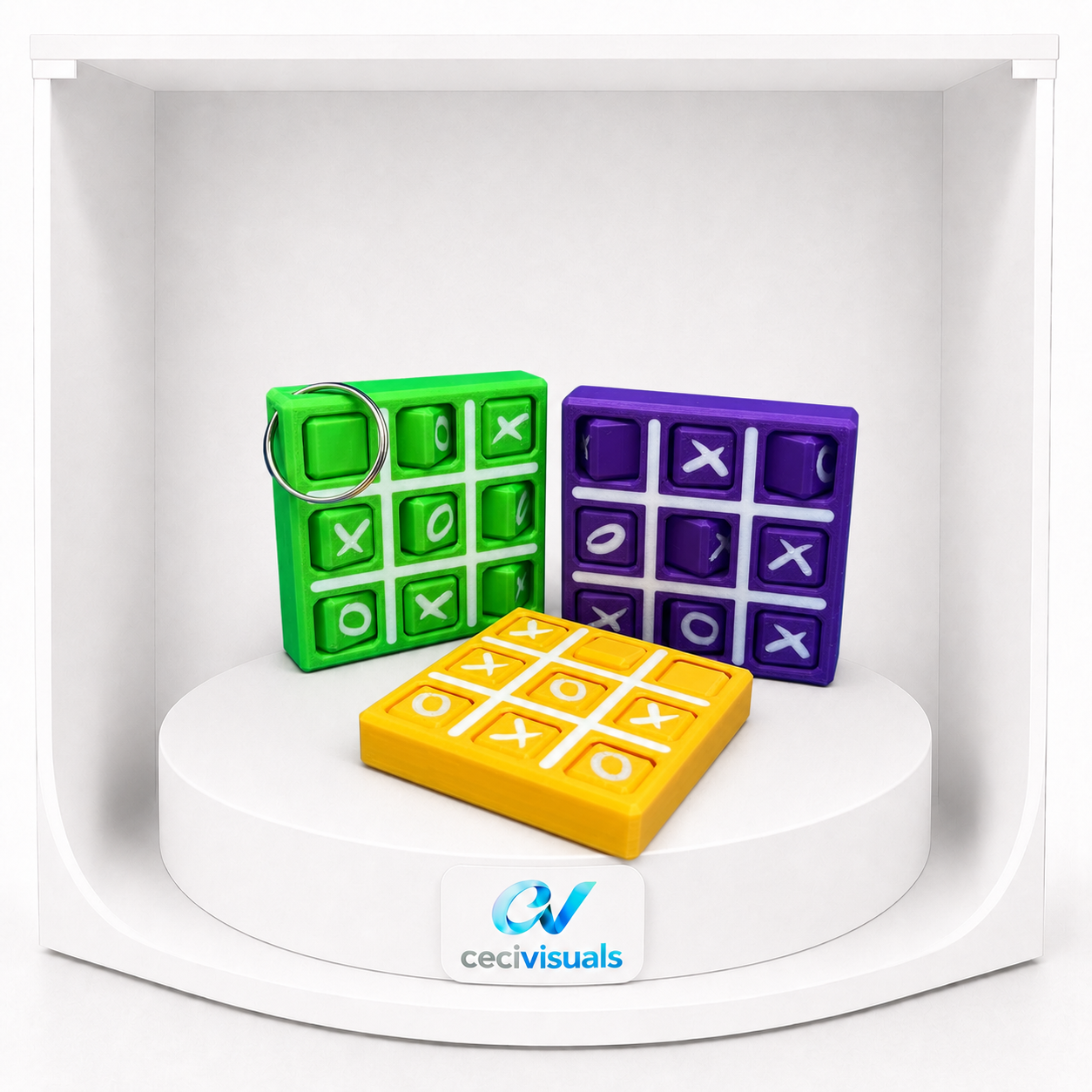TicTacToe llavero