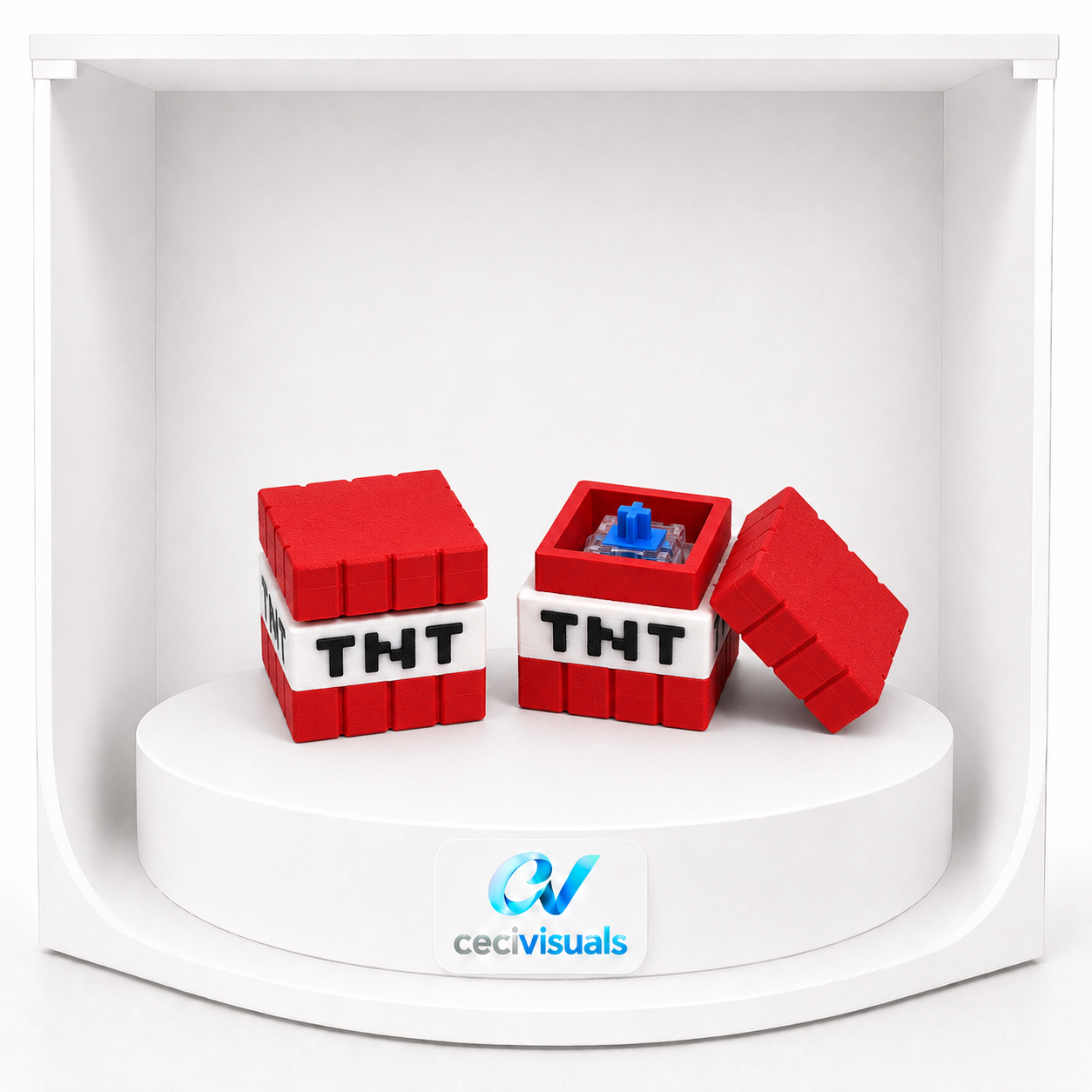Clicador TNT Minecraft